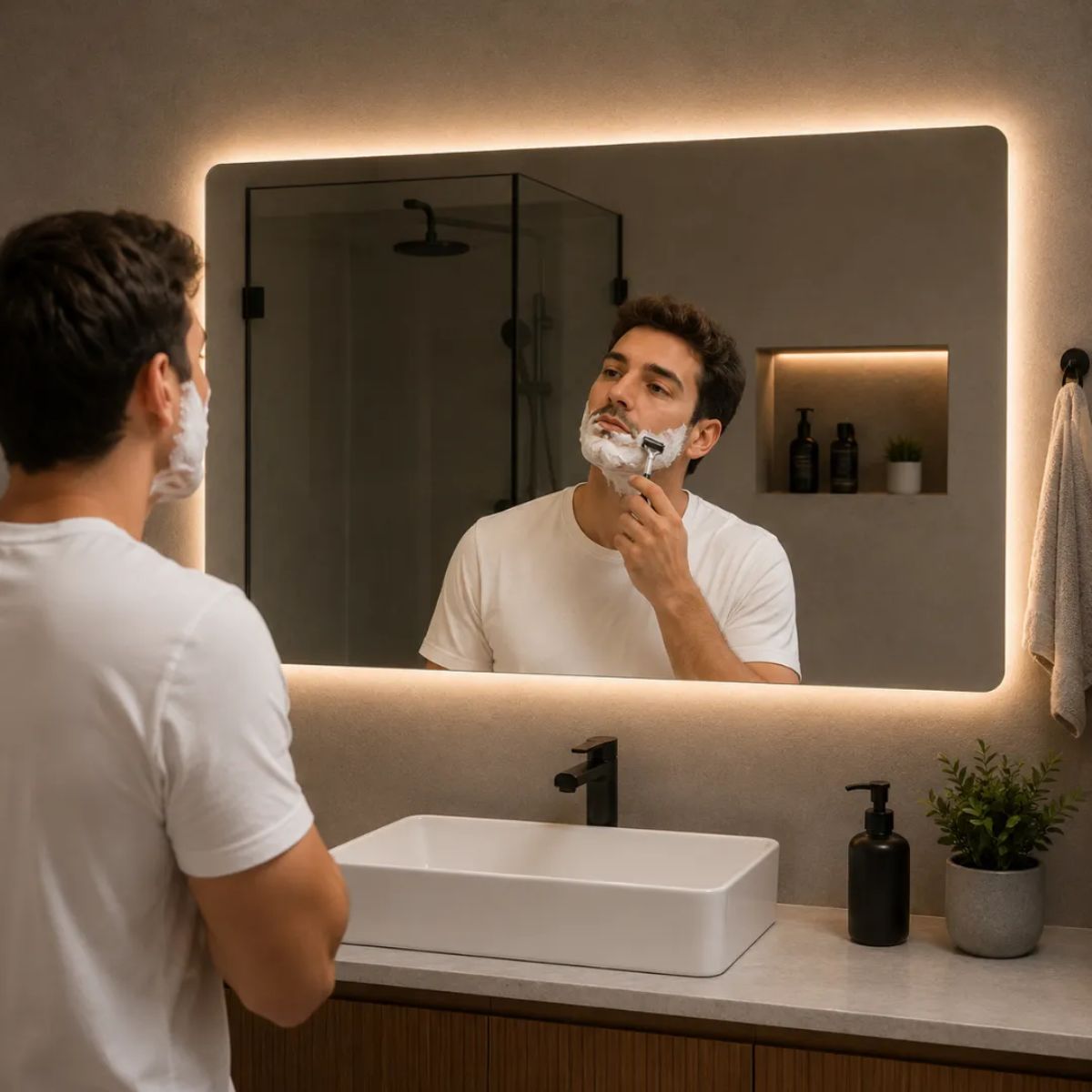 Copia - Espejo De Baño Led 60 X 80cm Led12 Desempañador