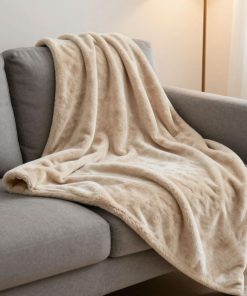 Copia - Manta Polar frazada Corderito 200x230cm Suave Y Cálida