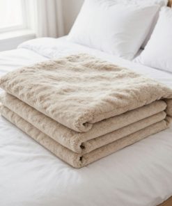 Copia - Manta Polar frazada Corderito 200x230cm Suave Y Cálida