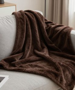 Copia - Manta Polar frazada Corderito 200x230cm Suave Y Cálida