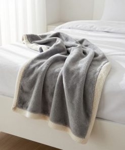 Copia - Manta Polar frazada Corderito 200x230cm Suave Y Cálida