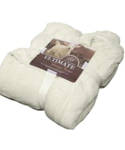 Copia - Manta Polar frazada Corderito 200x230cm Suave Y Cálida