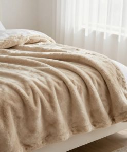 Copia - Manta Polar frazada Corderito 200x230cm Suave Y Cálida