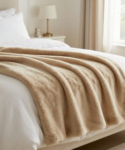 Copia - Manta Polar frazada Corderito 200x230cm Suave Y Cálida