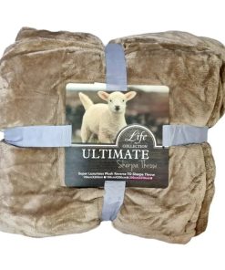 Copia - Manta Polar frazada Corderito 200x230cm Suave Y Cálida