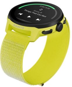 Reloj Smartwatch Suunto Run textil amarillo