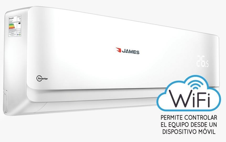 Aire Acondicionado James INVERTER 18000 Btu Clase A Con WIFI Aire Acondicionado James INVERTER 18000 Btu Clase A Con WIFI
