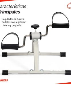 Bicicleta Fija Pedalera Rehabilitacion Randers ARG-113 Plate