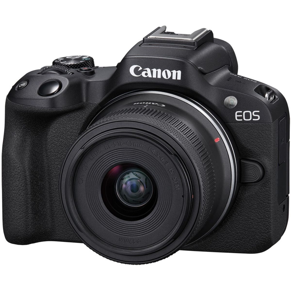 Cámara Digital Mirrorless Canon EOS R50 4K con Lente 18-45mm Cámara Digital Mirrorless Canon EOS R50 4K con Lente 18-45mm
