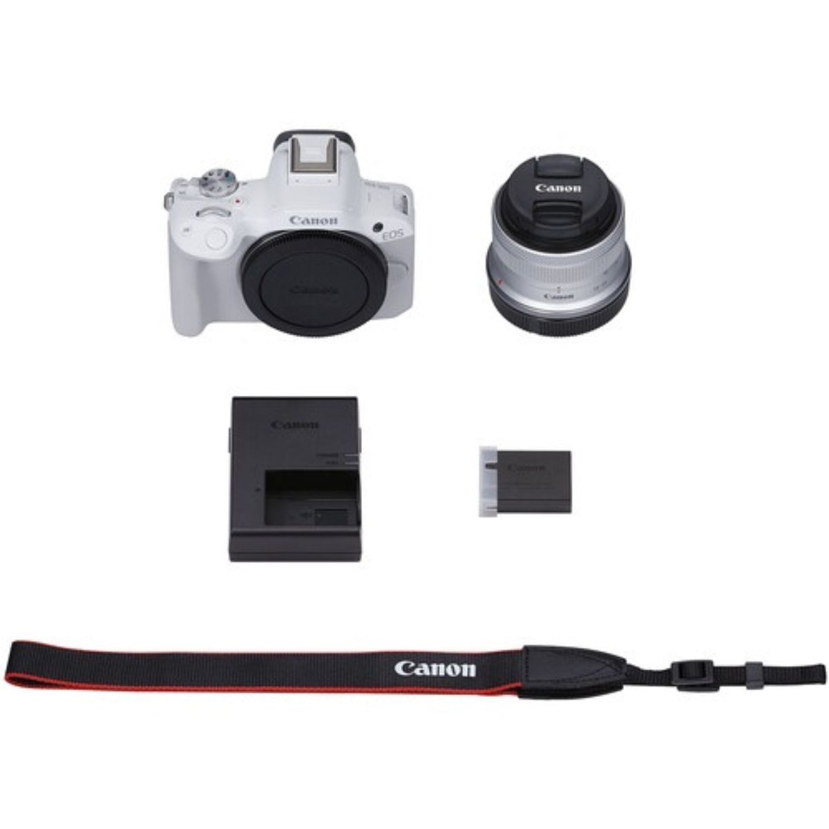 Cámara Digital Mirrorless Canon EOS R50 con Lente 18-45mm Bl Cámara Digital Mirrorless Canon EOS R50 con Lente 18-45mm Bl