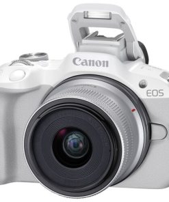 Cámara Digital Mirrorless Canon EOS R50 con Lente 18-45mm Bl