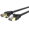 Cable Patchcord Unitek 0.5m Cat 7 negro