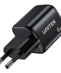 Cargador Unitek Zeno 45W Dual USB-C GaN de Pared