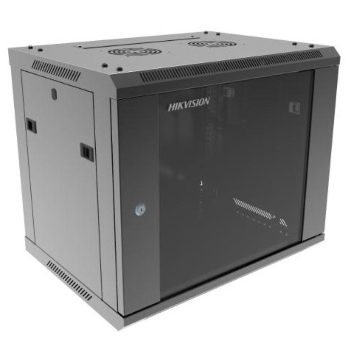 Combo Rack Hikvision 9U + PDU 8 Tomas Schuko para Pared Combo Rack Hikvision 9U + PDU 8 Tomas Schuko para Pared