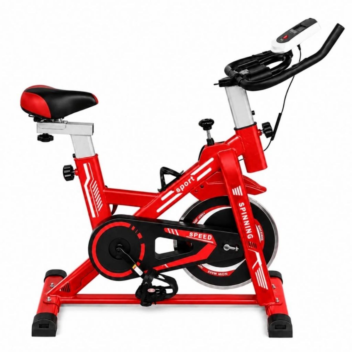 Copia - Bicicleta Spinning Profesional Ergométrica Disco 13Kg Premium Negra Copia - Bicicleta Spinning Profesional Ergométrica Disco 13Kg Premium Negra