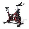 Copia - Bicicleta Spinning Profesional Ergométrica Disco 13Kg Premium Negra/Roja