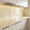 Copia - Placa Adhesiva Simil Marmol Blanco/Hojas Rollo de 1.20 x 3 Metros BS-37139-2