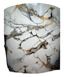 Copia - Placa Adhesiva X 10 Simil Marmol Blanco Rollo de 1.20 x 3 Metros BS-101