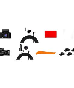 Dashcam Redtiger A3 3 Canales 2.5K Vehicular Wi-Fi