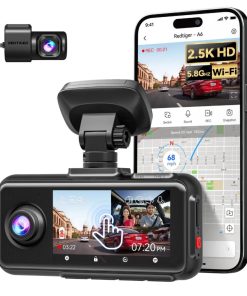 Dashcam Redtiger A6 3 Canales 4K/2.5K WiFi GPS Pantalla Táct