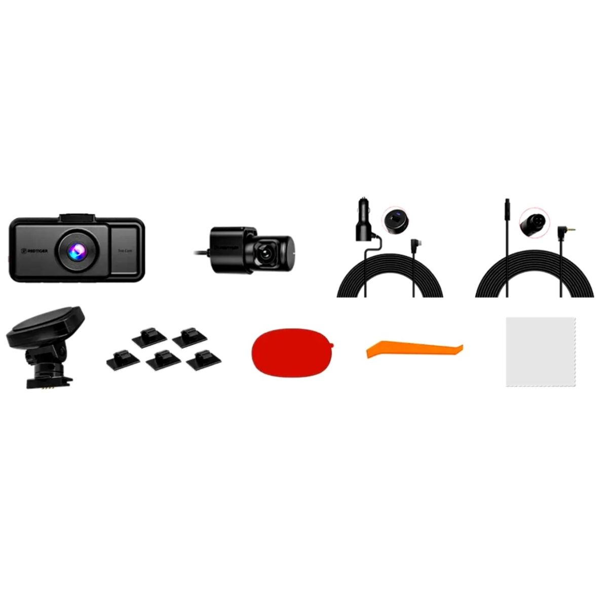 Dashcam Redtiger A6 3 Canales 4K/2.5K WiFi GPS Pantalla Táct Dashcam Redtiger A6 3 Canales 4K/2.5K WiFi GPS Pantalla Táct