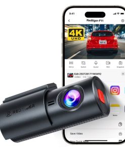Dashcam Redtiger F11 4K UHD Frontal con WiFi y Monitoreo