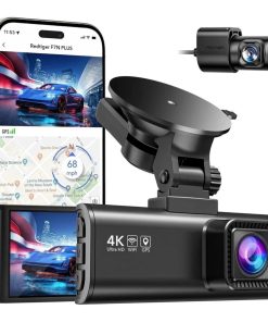 Dashcam Redtiger F17 4K Triple Canal GPS WiFi