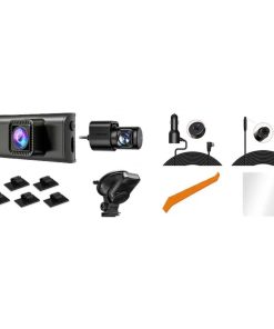 Dashcam Redtiger F17 4K Triple Canal GPS WiFi