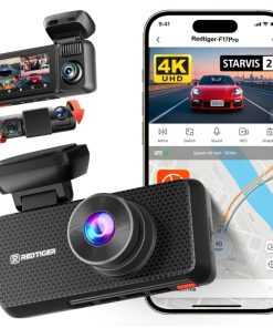 Dashcam Redtiger F17 PLUS 2.7K Quad Canal GPS WiFi