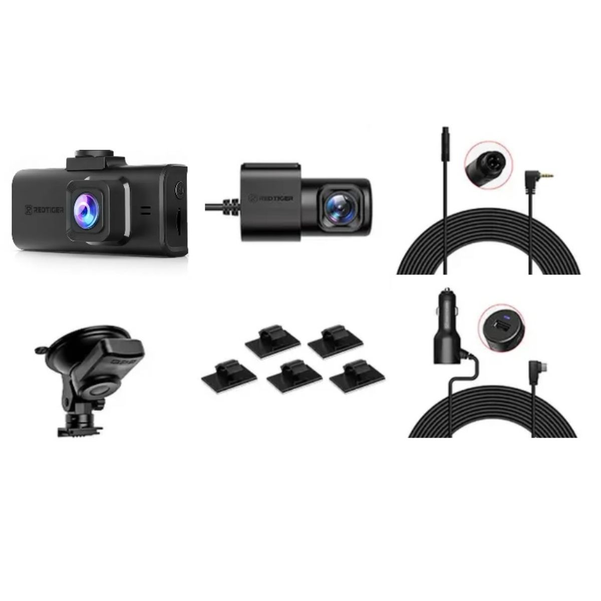 Dashcam Redtiger F7N Touch 4K UHD Doble Canal Dashcam Redtiger F7N Touch 4K UHD Doble Canal