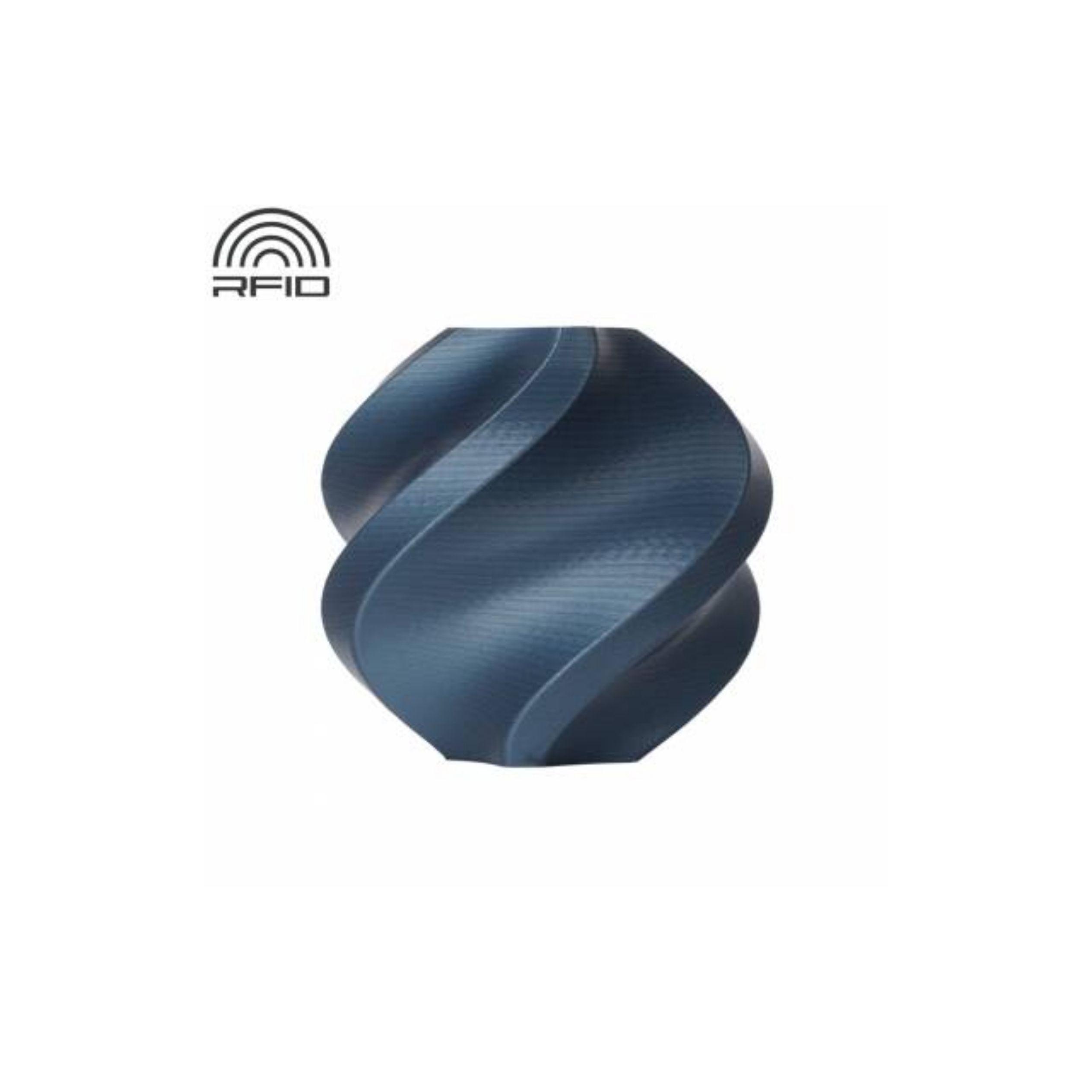 Filamento Bambu Lab PLA Metal azul - Carrete Bambu Lab RFID Filamento Bambu Lab PLA Metal azul - Carrete Bambu Lab RFID