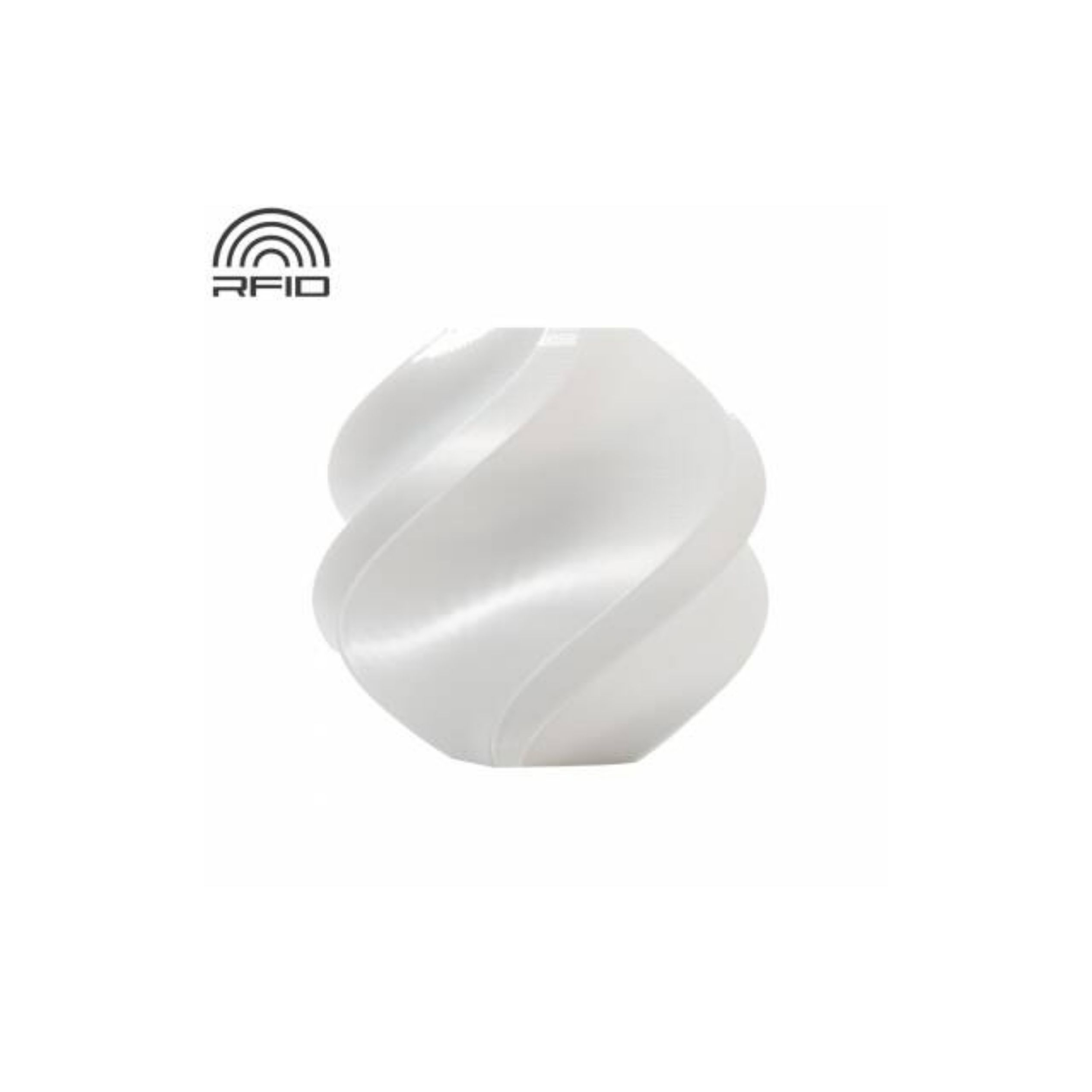 Filamento Bambu Lab PLA Silk+ Blanco -Carrete Bambu Lab RFID