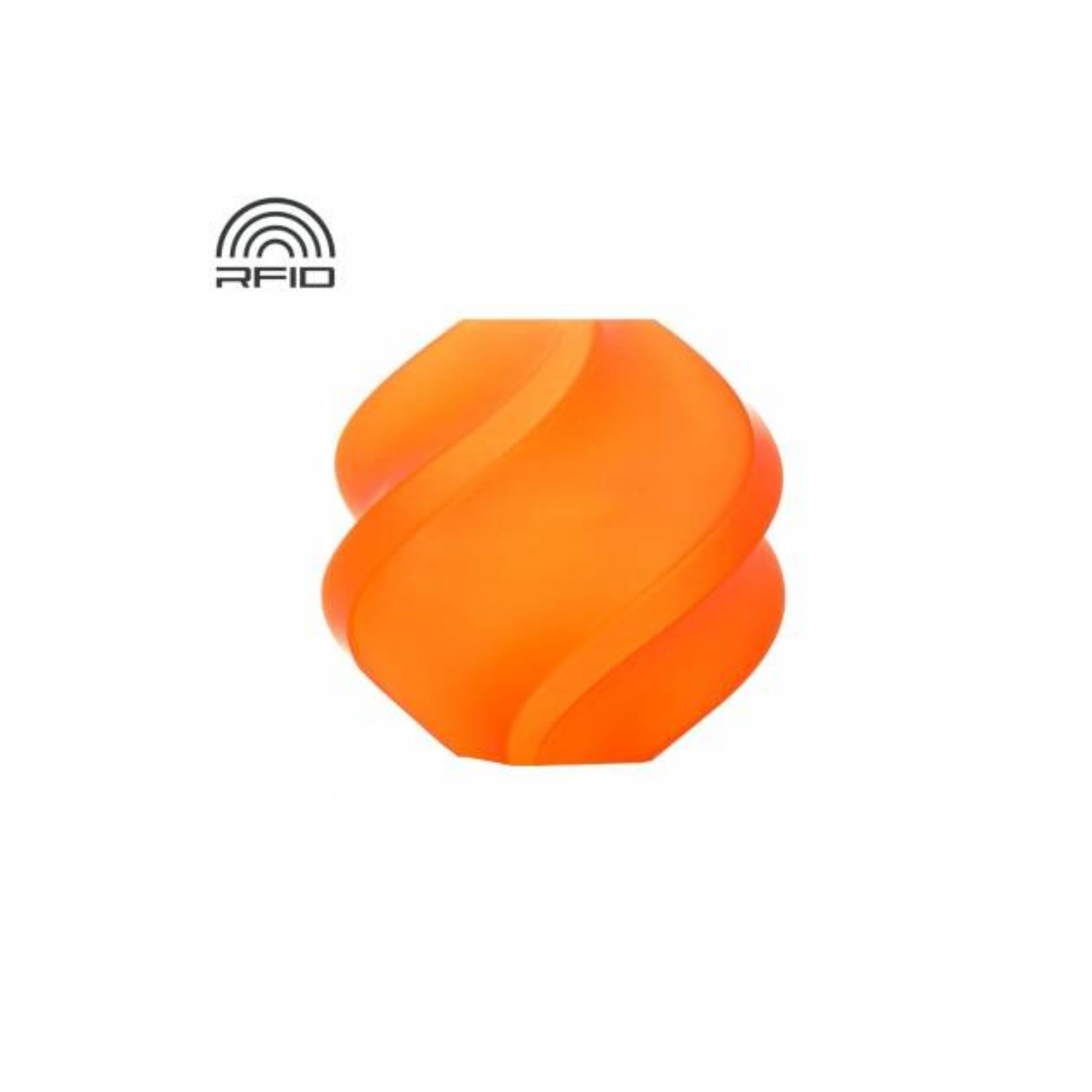 Filamento Bambu Lab PLA Translucent Naranja - Carrete Bambu Filamento Bambu Lab PLA Translucent Naranja - Carrete Bambu