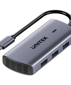 HUB USB-C Unitek 6 en 1 PD 100W