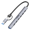 HUB USB-C Unitek 7 en 1