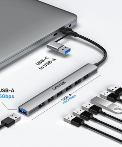 HUB USB-C Unitek 7 en 1