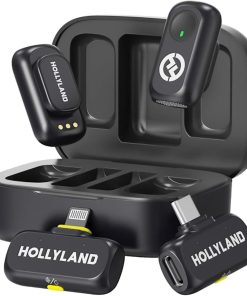 Micrófono Hollyland LARK A1 Combo Hi-Fi Gris