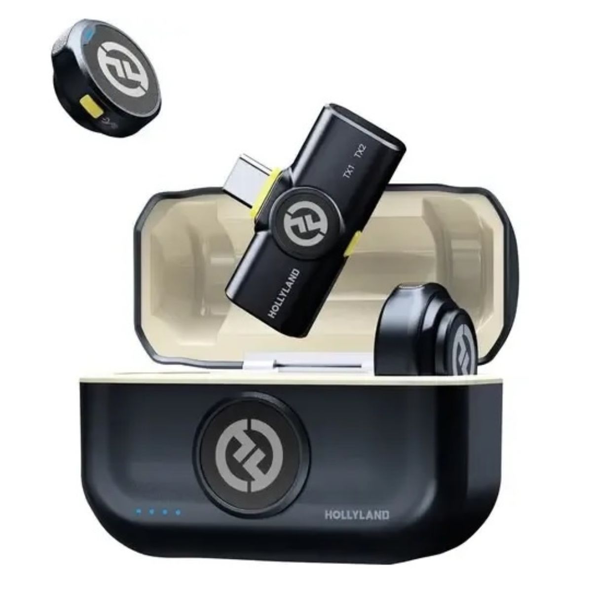 Micrófono Hollyland LARK M2 USB-C Inalámbrico Charcoal Micrófono Hollyland LARK M2 USB-C Inalámbrico Charcoal