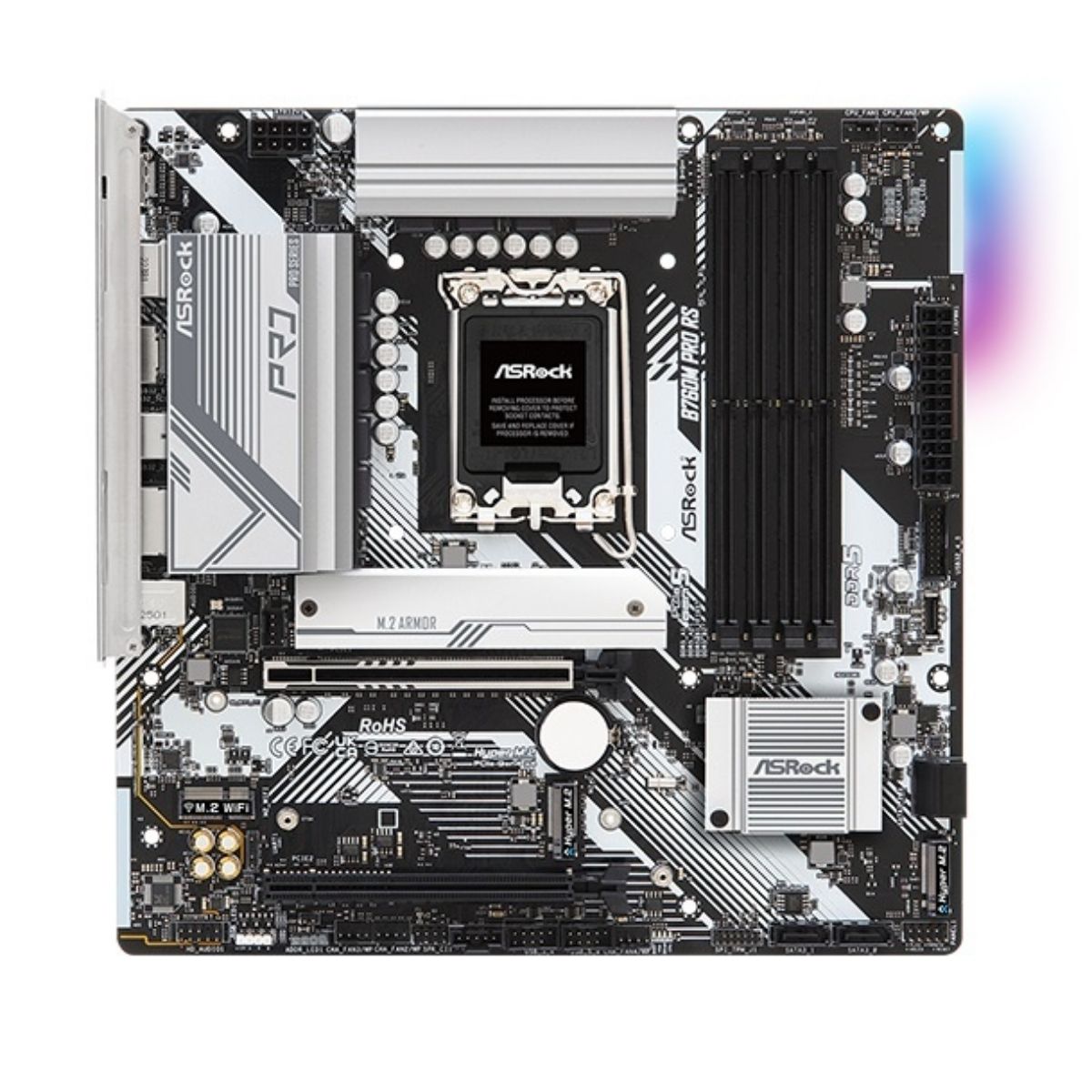Motherboard Asrock B760M Pro RS LGA 1700 DDR5 Micro ATX Motherboard Asrock B760M Pro RS LGA 1700 DDR5 Micro ATX