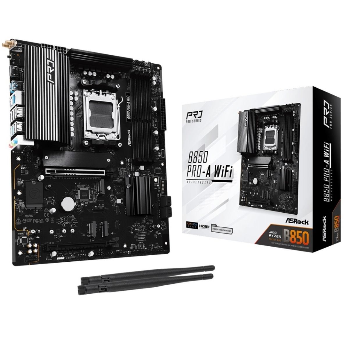 Motherboard Asrock B850 Pro-A AM5 WiFi ATX Motherboard Asrock B850 Pro-A AM5 WiFi ATX