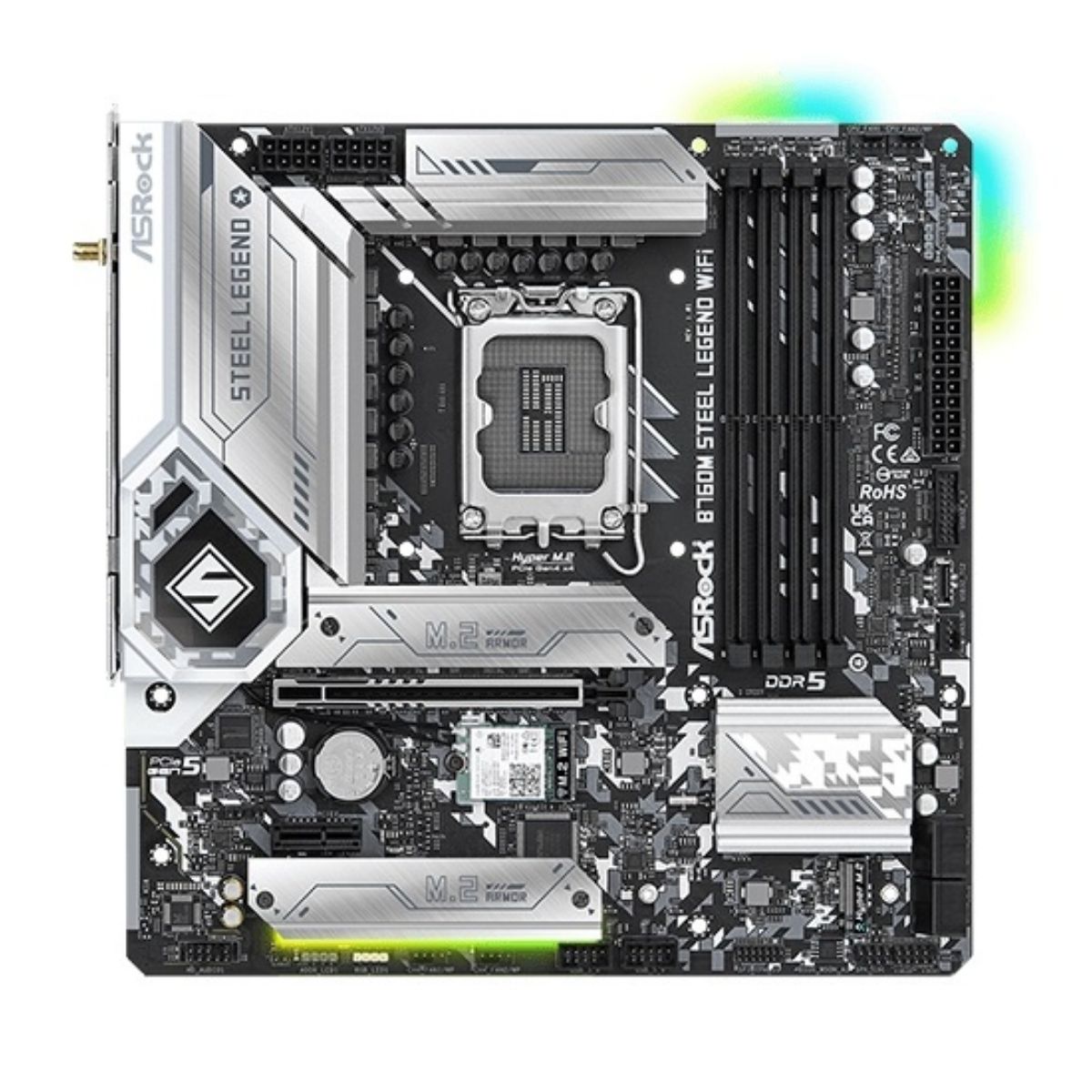 Motherboard Asrock Steel Legend LGA 1700 WiFi 6 Micro ATX