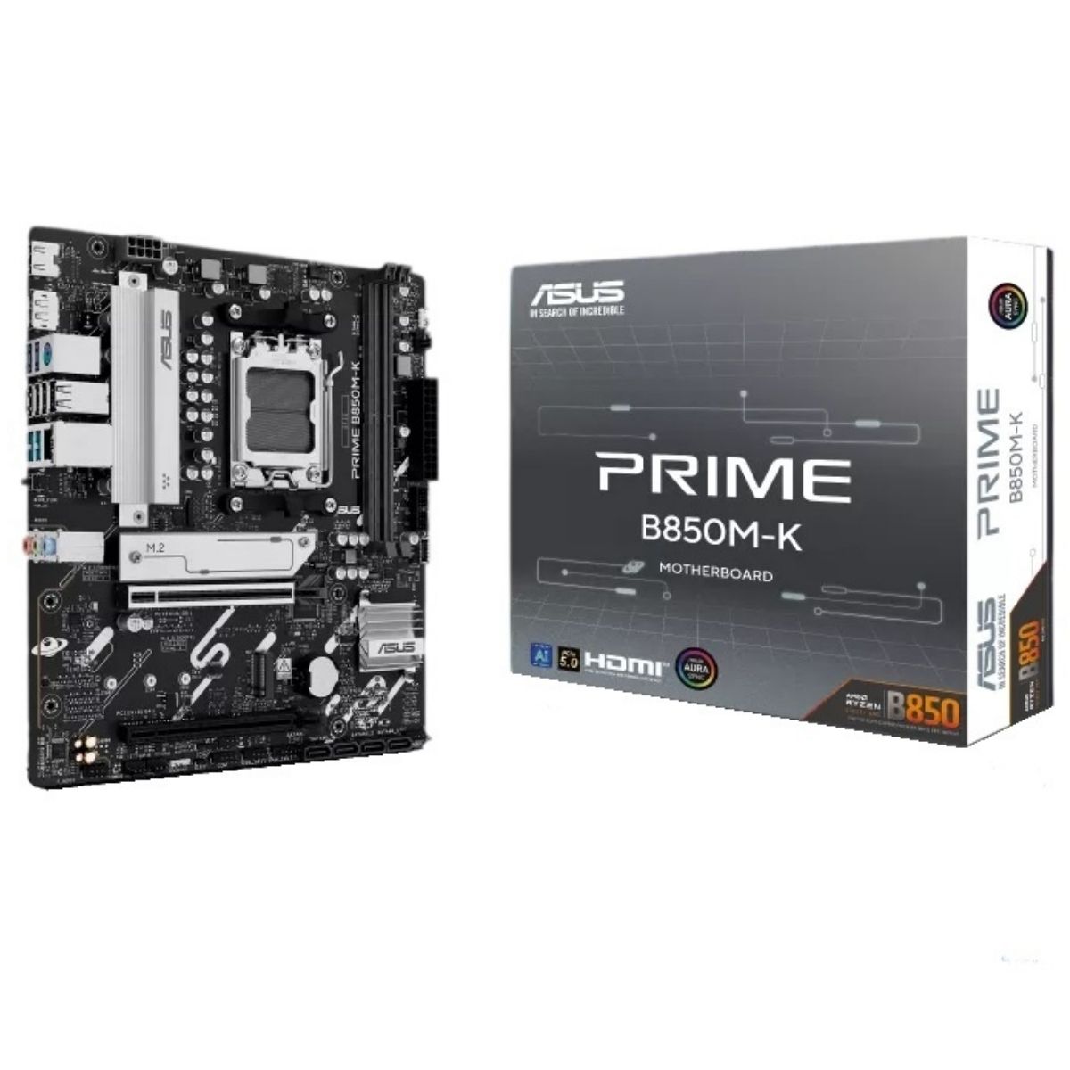 Motherboard Asus Prime B850M-K AM5 DDR5 Micro-ATX Motherboard Asus Prime B850M-K AM5 DDR5 Micro-ATX