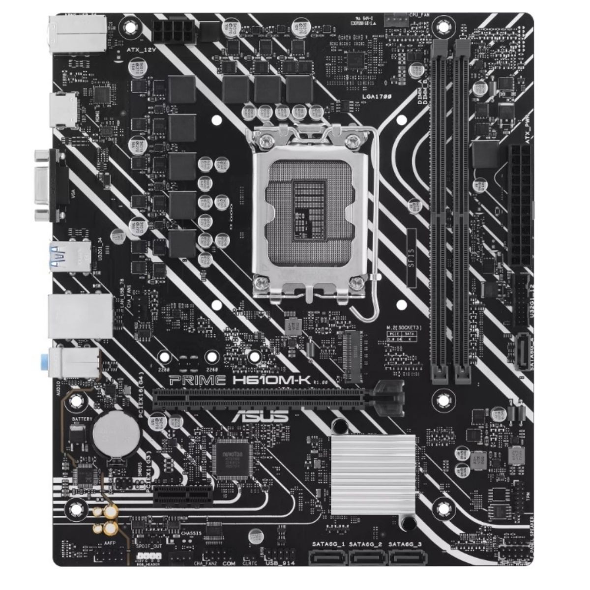 Motherboard Asus Prime H610M-K LGA 1700 DDR5 Micro-ATX