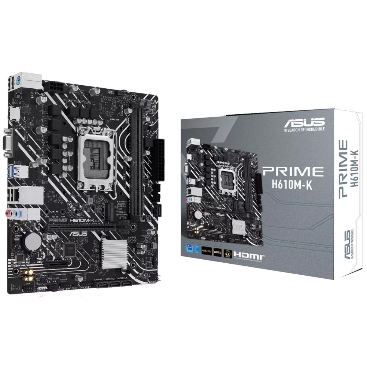 Motherboard Asus Prime H610M-K LGA 1700 DDR5 Micro-ATX