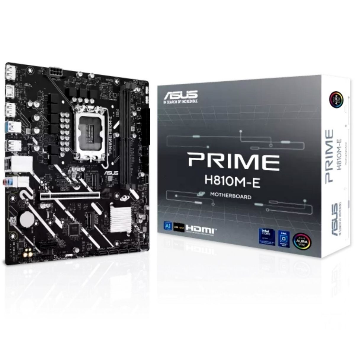 Motherboard Asus Prime H810M-E LGA 1851 DDR5 Micro-ATX Motherboard Asus Prime H810M-E LGA 1851 DDR5 Micro-ATX