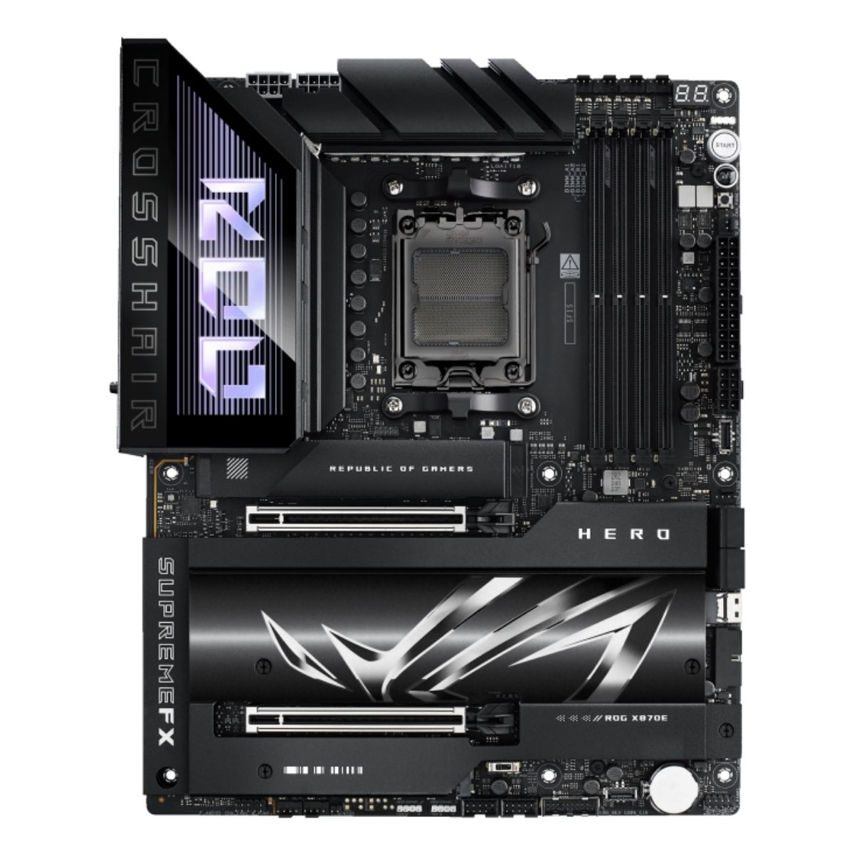 Motherboard Asus ROG Crosshair X870E Hero AM5 WiFi 7 ATX Motherboard Asus ROG Crosshair X870E Hero AM5 WiFi 7 ATX