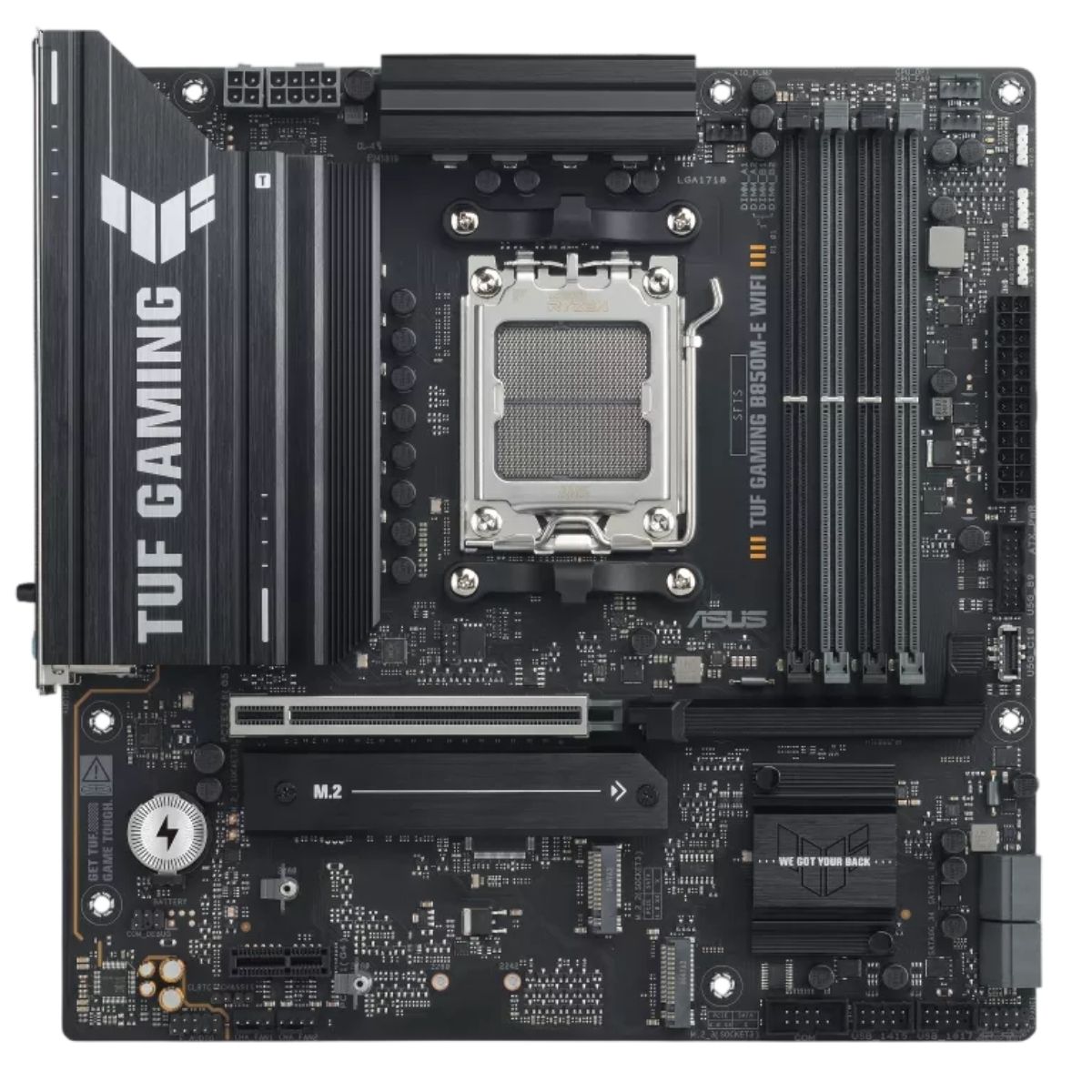 Motherboard Asus TUF Gaming B850M-E WiFi 6E AM5 Micro ATX Motherboard Asus TUF Gaming B850M-E WiFi 6E AM5 Micro ATX
