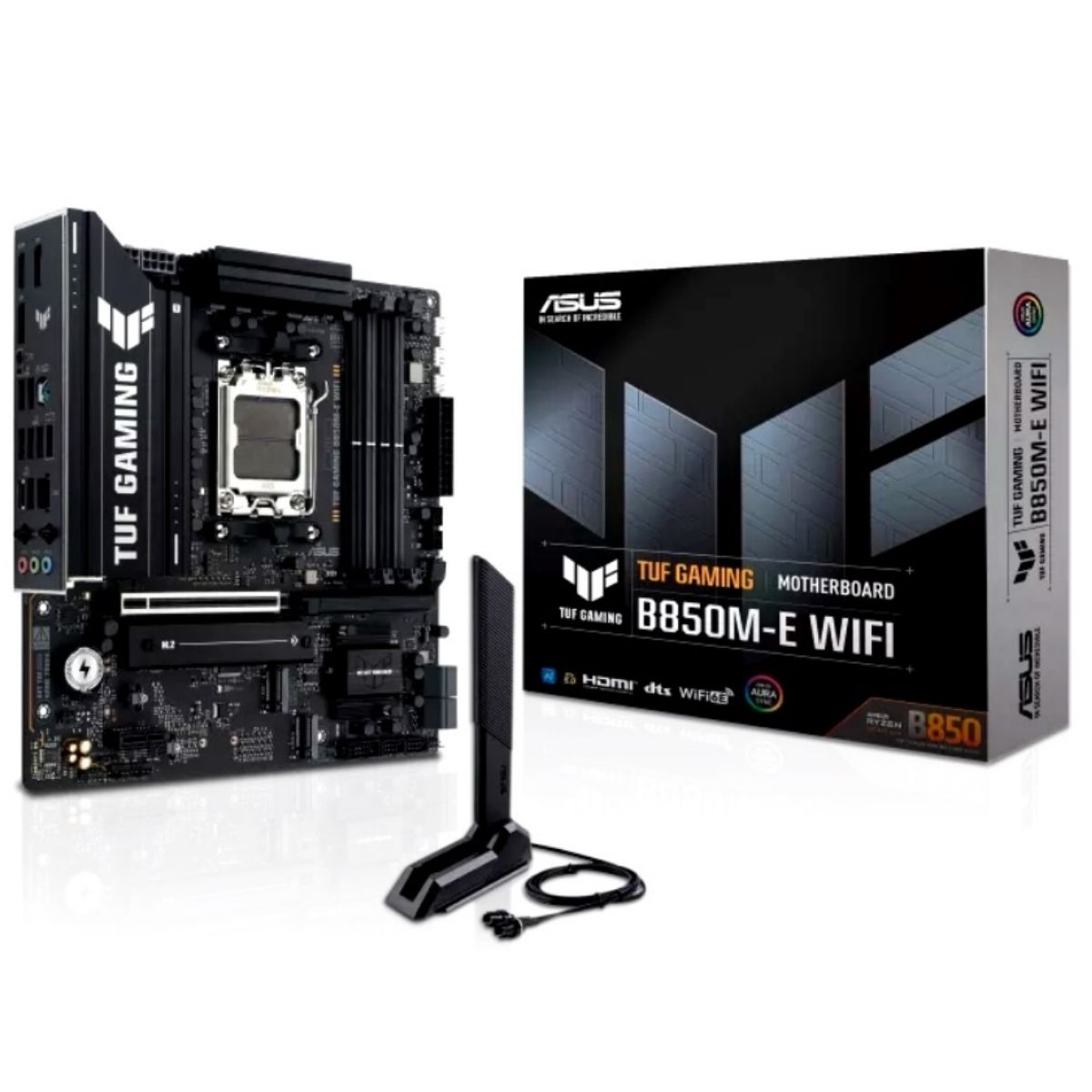 Motherboard Asus TUF Gaming B850M-E WiFi 6E AM5 Micro ATX Motherboard Asus TUF Gaming B850M-E WiFi 6E AM5 Micro ATX