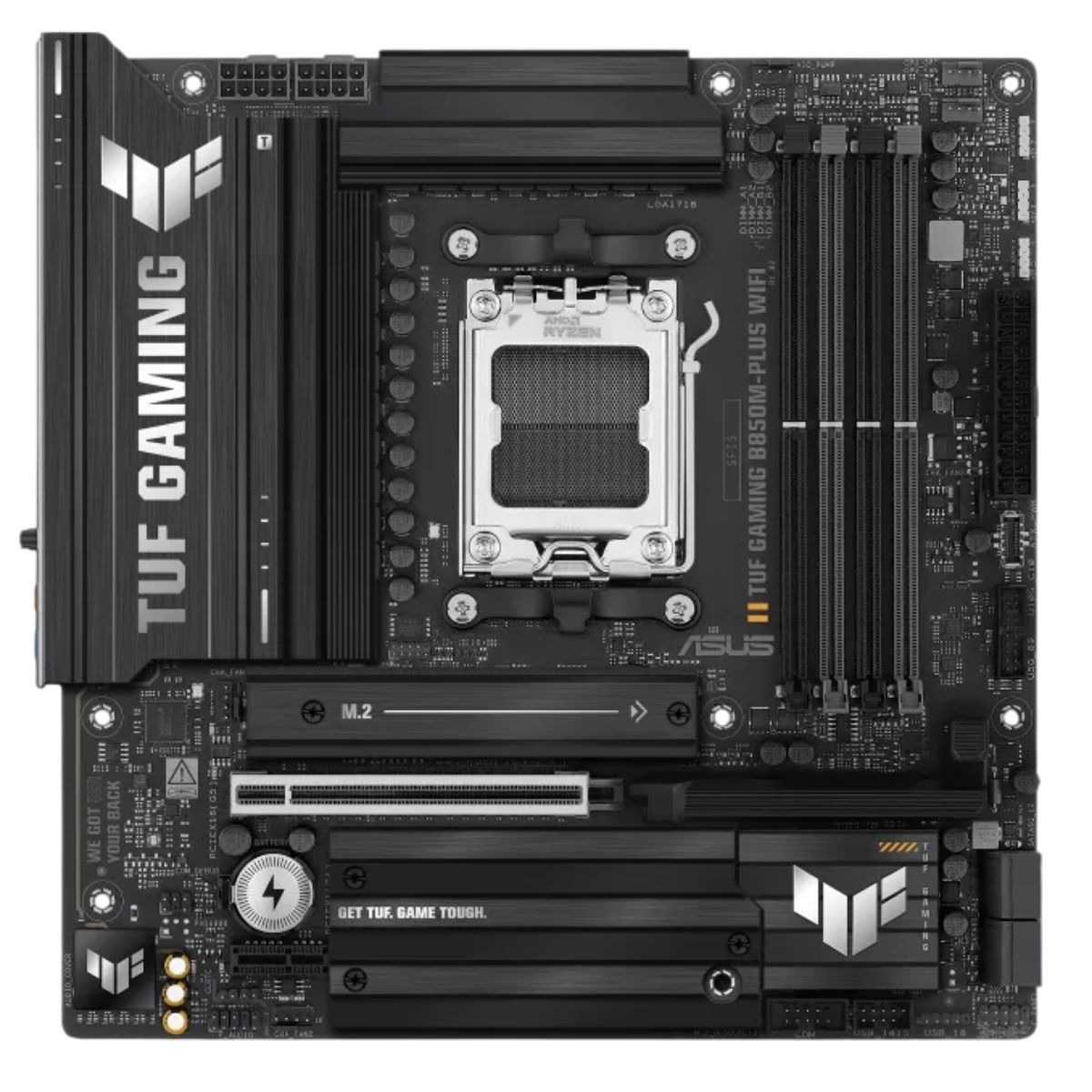 Motherboard Asus TUF Gaming B850M-Plus WiFi 6E AM5 Micro-ATX Motherboard Asus TUF Gaming B850M-Plus WiFi 6E AM5 Micro-ATX