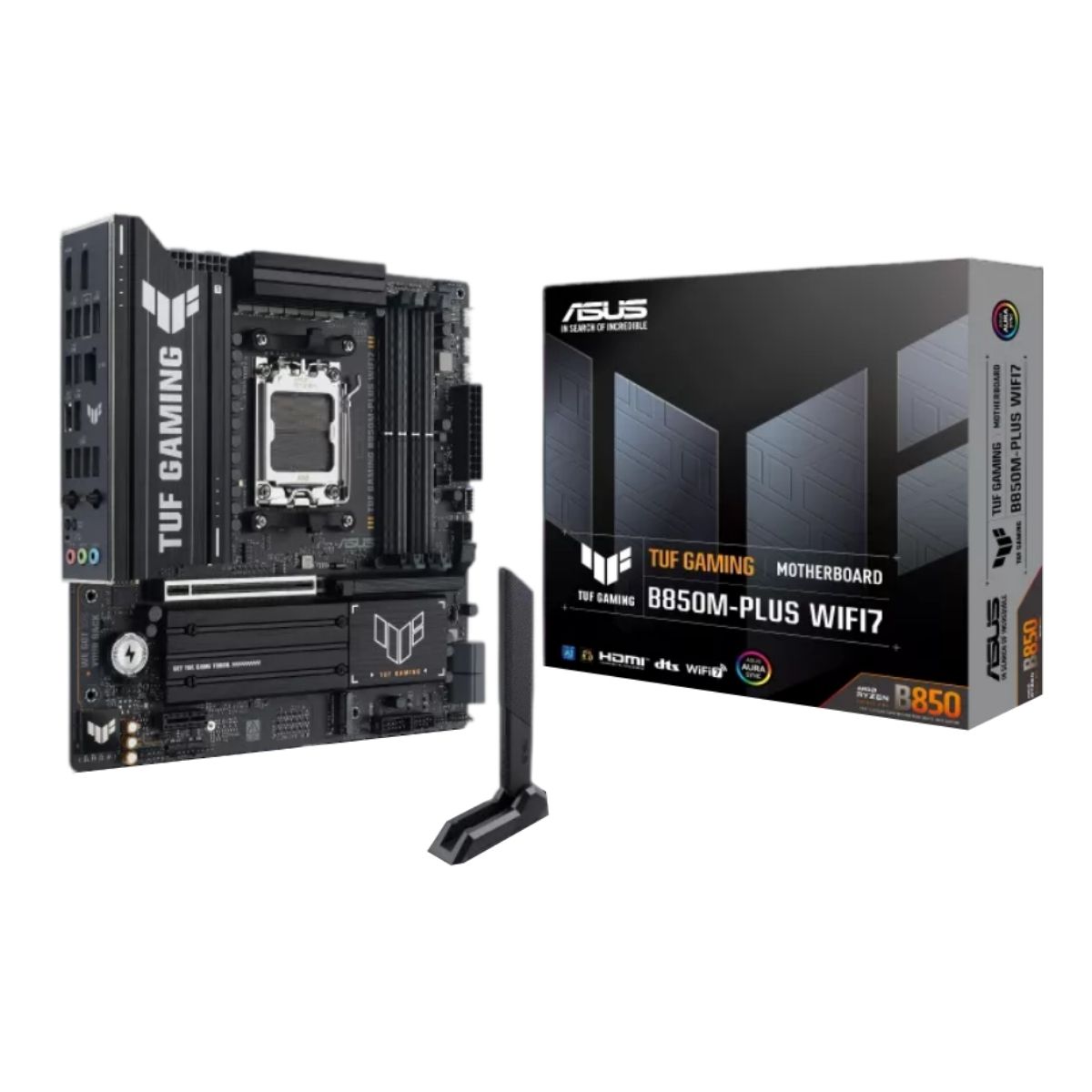 Motherboard Asus TUF Gaming B850M-Plus WiFi 7 AM5 Micro ATX Motherboard Asus TUF Gaming B850M-Plus WiFi 7 AM5 Micro ATX